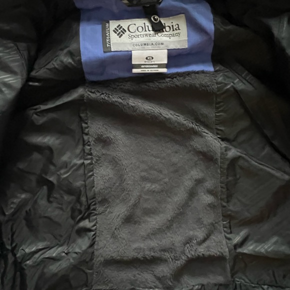 XS Columbia interchange Purple Ski Coat - Picture 4 of 8